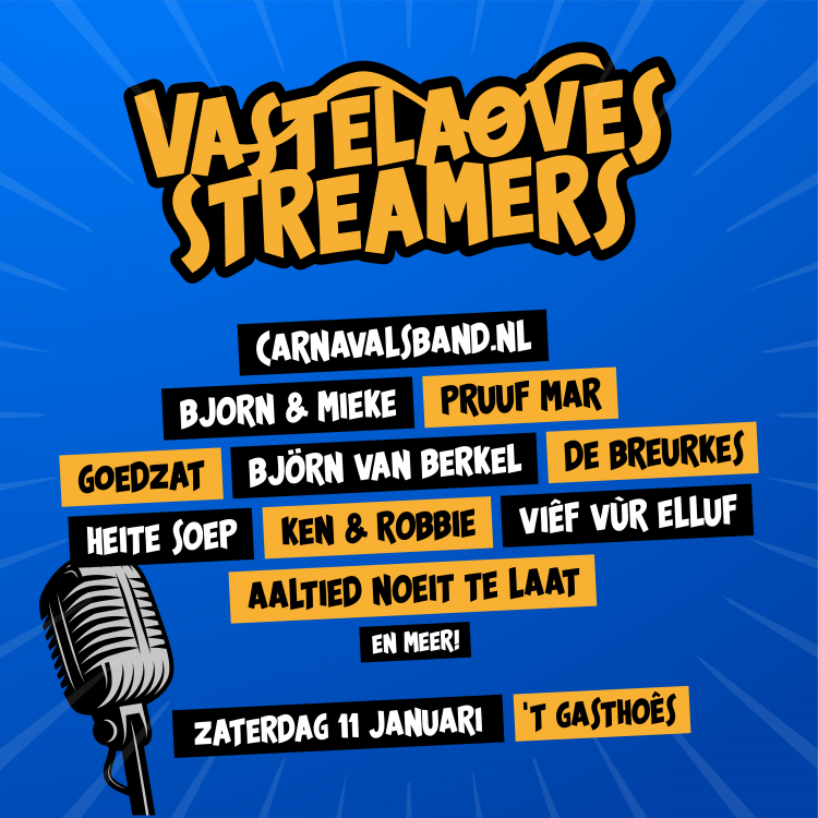 Vastelaoves Streamers 2025