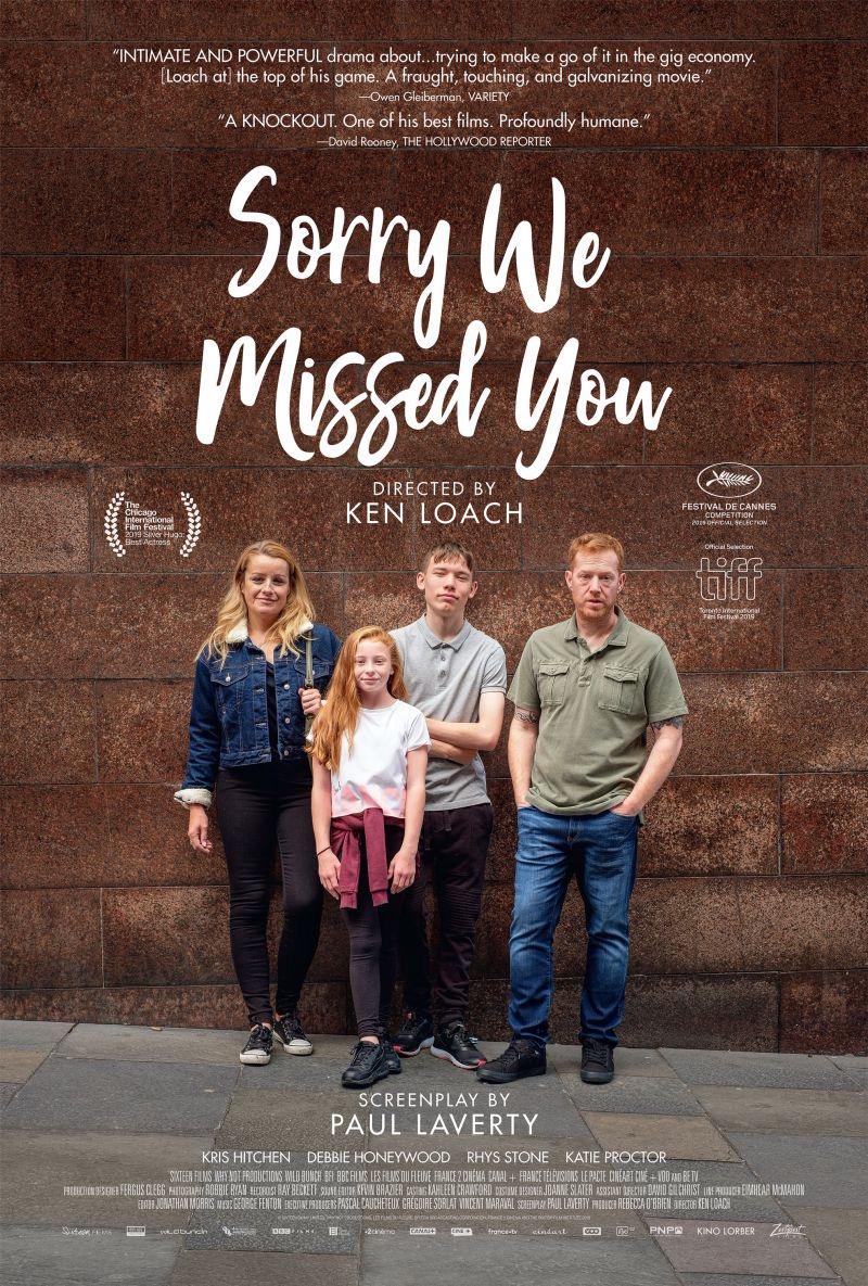 SORRY WE MISSED YOU_poster