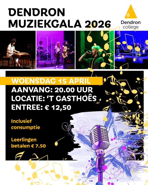 Dendron Muziekgala 2026