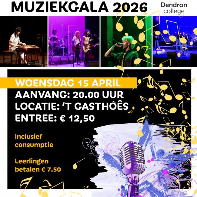 Dendron Muziekgala 2026